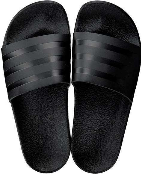 adidas adilette dames zwart|adidas adilette sokken.